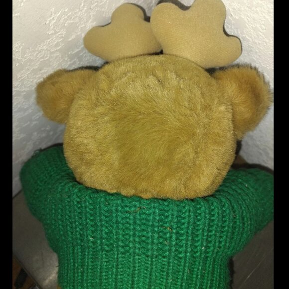 Max The Reindeer Plush Mervyn's Exclusive Christmas Stuffed Animal 1986 Vintage. - Picture 4 of 6